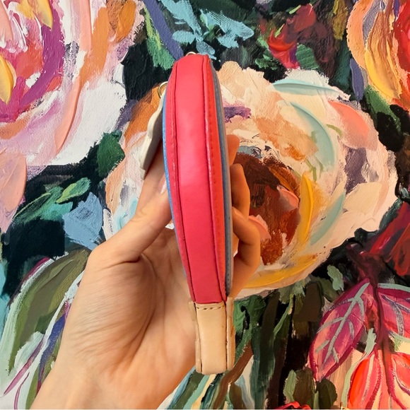 Rare Preloved Kate Spade Novelty Hot Air Balloon Wristlet bag + coin purse - Picture 12 of 16